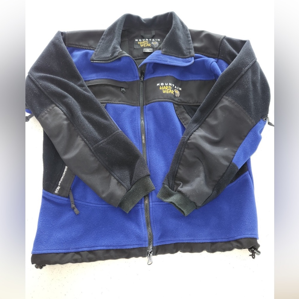 Mountain Hardwear Medium Blue fleece jacket Windstopper Goretex (M)